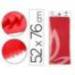 Papel seda marca Liderpapel rojo paquete 5 hojas