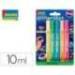 PEGAMENTO IMEDIO GLITTER GLUE BRILLA EN LA OSCURIDAD PARA MANUALIDADES 10 ML BLISTER DE 5 UNIDADES COLORES SURTIDOS