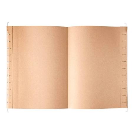 Saca la aseguranza Arenoso Perjudicial Carpetas colgantes marca Liderpapel folio prolongado visor (26907)