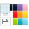 Cuaderno espiral Liderpapel Smart Tamaño Folio 80 hojas Tapa blanda Pauta 46º 60 g/m2 Colores surtidos