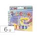 TEMPERA SOLIDA EN BARRA PLAYCOLOR PASTEL ONE CAJA DE 6 UNIDADES COLORES SURTIDOS