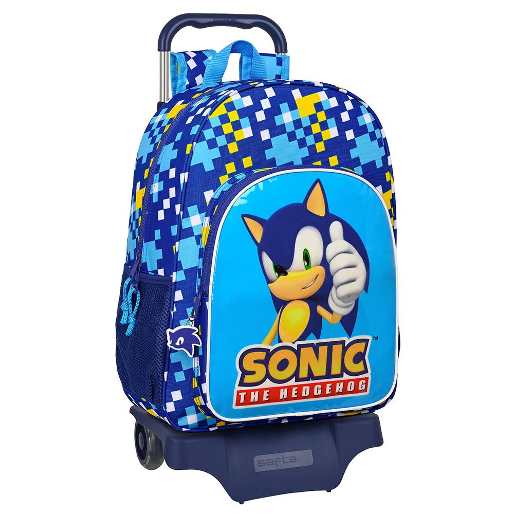 Mochila Primaria Carrito Sonic 9285C