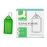 LLAVERO PORTAETIQUETAS Q-CONNECT PREMIUM COLOR VERDE CAJA DE 40 UNIDADES