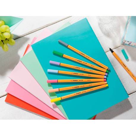 Subrayadores tonos pastel en set 8 colores - Faber Castell- Lloc d'Art