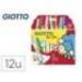 Rotulador Giotto Super Be-be punta gruesa lavable caja 12 unidades