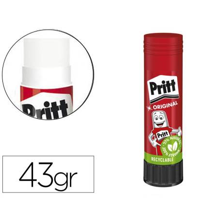 Pegamento en barra marca Pritt de 43 gr