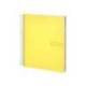 Bloc Liderpapel Din A4 micro crafty cuadrícula 5mm 5 bandas 4 taladros tapa forrada 90 gr 120 hojas color amarillo