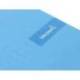 Bloc Liderpapel Din A4 micro crafty cuadrícula 5mm 5 bandas 4 taladros tapa forrada 90 gr 120 hojas color azul