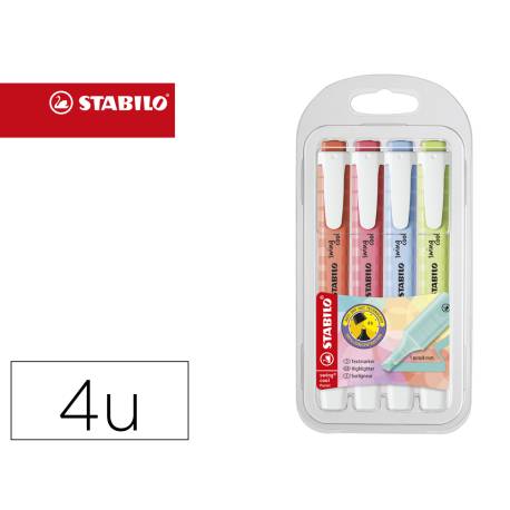 STABILO Swing Cool Pastel - Subrayador (10 unidades), colores