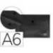 Carpeta dossier broche Liderpapel DIN A6 polipropileno 180 micras 50 hojas color negro