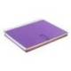Bloc liderpapel Din A5 micro crafty cuadrícula 5mm 120 hojas tapa forrada 90 gr color violeta