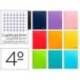 Bloc Liderpapel cuarto smart cuadrícula 6 mm tapa blanda 80 hojas 60 gr color “no se puede elegir”