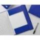 Carpeta de proyectos Liderpapel de carton con gomas Paper Coat lomo 50 mm azul