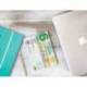 Recambio Liderpapel cuarto 2 taladros 70 gr cuadriculado pautado 6 mm
