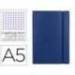 Libreta liderpapel Din A5 cuadrícula 4 mm color azul 120 hojas
