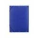 Carpeta de proyectos Liderpapel de carton con gomas Paper Coat lomo 90 mm azul