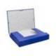 Carpeta de proyectos Liderpapel de carton con gomas Paper Coat lomo 90 mm azul