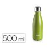 BOTELLA PORTALIQUIDOS IBILI ACERO INOXIDABLE TERMO COLOR MUSGO CAPACIDAD 500 ML