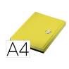 CARPETA LEITZ RECYCLE CLASIFICADOR FUELLE DIN A4 POLIPROPILENO 5 COMPARTIMENTOSCON BOLSILLO FRONTAL AMARILLO