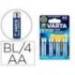 PILA VARTA ALCALINA LONGLIFE POWER AA TIPO LR-06 BLISTER DE 4 UNIDADES