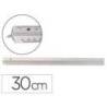 ESCALA LIDERPAPEL ALUMINIO FORMA TRIANGULAR CON FUNDA PROTECTORA LONGITUD 30 CM 1:20 1:25/1:50/1:75/1:100/1:150