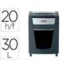 DESTRUCTORA DE DOCUMENTOS REXEL MOMENTUM EXTRA P420+ CAPACIDAD CORTE 20 H P4 DESTRUYE GRAPAS CLIPS CD Y