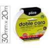 Cinta Adhesiva doble cara Medidas 30mmx20m