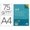 Papel color Liderpapel colores surtidos neon de 500 hojas