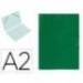 Carpetas de gomas carton Liderpapel Din A2 verde