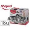 Goma para carboncillo Maped. Cajita con 18 gomas