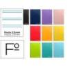 Bloc Liderpapel Folio witty pauta 2,5mm tapa dura 80 hojas 75 gr color “no se puede elegir”