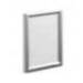 EXPOSITOR MURAL DURABLE DIN A4 MARCO ALUMINIO 335X250X24 MM