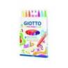 ROTULADOR GIOTTO TURBO MAXI FLUO CAJA DE 8 UNIDADES COLORES SURTIDOS