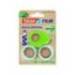CINTA ADHESIVA TESA FILM ECO&CRISTAL TRANSPARENTE 10 M X 19 MM BLISTER DE 2 UNIDADES + MINIPORTARROLLO