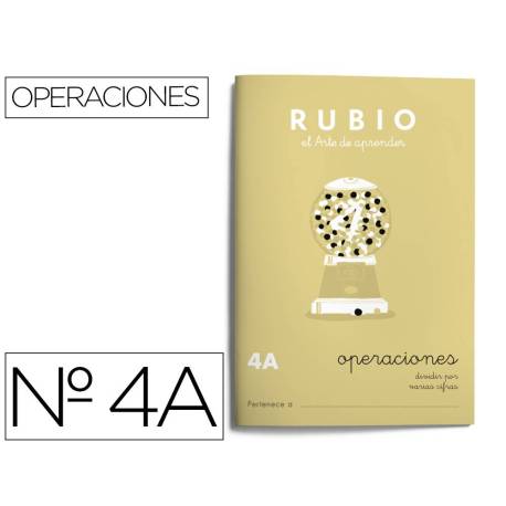 Cuaderno Rubio Operaciones nº 4 A Dividir por varias cifras