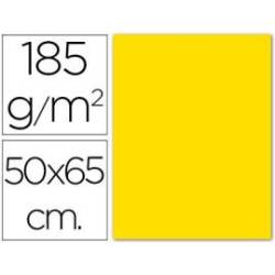 Cartulina Guarro gualda 500 x 650 mm de 185 g/m2