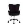 SILLA Q-CONNECT ESCRITORIO MES SINA BASE METALICA ALT MAX 960 ANC 570 PROF 620 RUEDAS PREMIUM COLOR NEGRO