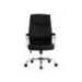 SILLA Q-CONNECT DIRECCION MODE NA SIMIL PIEL BASE METALICA ALT MAX 1210 ANC 630 PROF 650 MM RUEDAS PREMIUM COLOR NEGRO