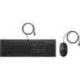 SET TECLADO + RATON HP COMBO 225 USB-A LONGITUD CABLE 180 CM COLOR NEGRO