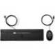 SET TECLADO + RATON HP COMBO 320MK USB-A LONGITUD 1.8 M COLOR NEGRO