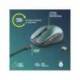 RATON NGS EVO RUST OPTICO 800/1200/1600 DPI INALAMBRICO 5 BOTONES TECLAS SILENCIOSAS RECEPTOR USB 2,4 GHZ VERDE