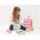 MOCHILA GUARDERIA LIDERPAPEL INFANTIL DISEÑO ROSA 250X115X210 MM