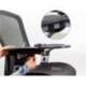 REPOSABRAZOS ERGONOMICO Q-CONNECT CON ALFOMBRILLA DE RATON Y APOYO DE MUÑECA COLOR NEGRO 220X140X480 MM