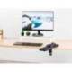 REPOSABRAZOS ERGONOMICO Q-CONNECT CON ALFOMBRILLA DE RATON Y APOYO DE MUÑECA COLOR NEGRO 220X140X480 MM
