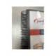 CARPETA PARDO ESCAPARATE CON ESPIRAL 80 FUNDAS FOLIO PERSONALIZABLE COLOR NEGRO
