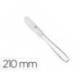 CUCHILLO LACOR MESA HOTEL ACERO INOXIDABLE 18/10 LONGITUD 210 MM