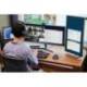 RATON KENSINGTON OPTICO TRACKBALL TB450 PRO FIT ERGO 1600 DPI INALAMBRICO COLOR NEGRO/AZUL