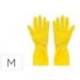 GUANTES DE LATEX SATINADOS CON RELIEVE ANTI DESLIZANTE SIN POLVO PAR TALLA MEDIANA