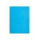 CUADERNO ESPIRAL LIDERPAPEL DIN A5 PAUTAGUIA TAPA PLASTICO 80H 90GR CUADRO PAUTADO 4MM CON MARGEN COLOR AZUL