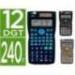 CALCULADORA LIDERPAPEL CIENTIF ICA XF35 240 FUNCIONES CON TAPA SOLAR Y PILAS EXPOSITOR DE 10 UNIDADES COLORES SURTIDOS